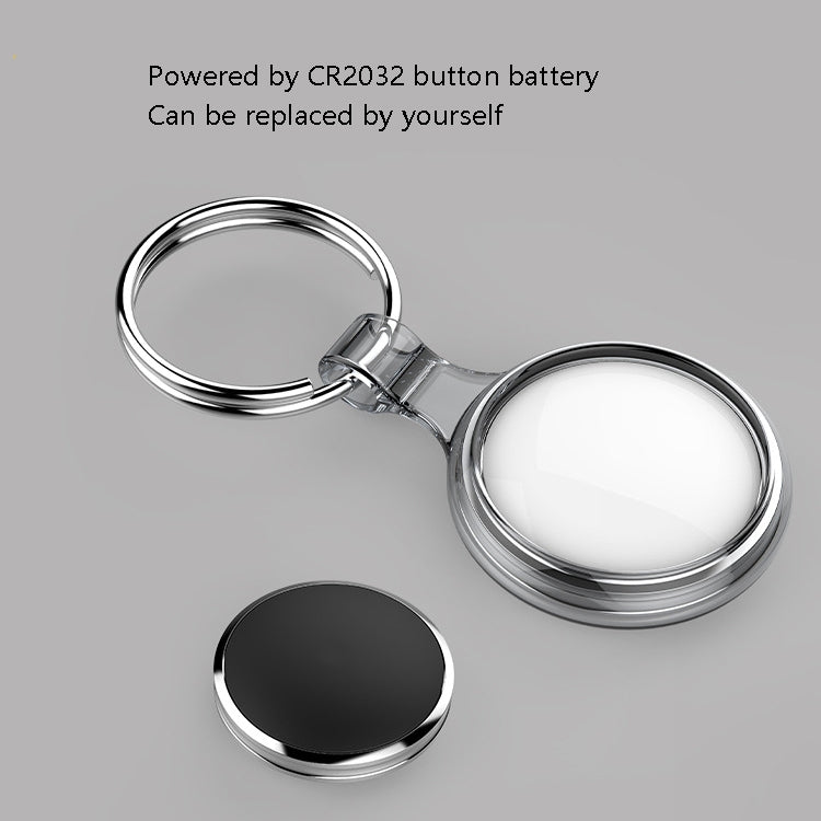 T1 Intelligent Bluetooth 5.0 Locator Bidirectional Alarm Tracker with Keychain, White, Black T1 Intelligent Bluetooth 5.0 Locator Bidirectional Alarm Tracker with Keychain, White, Black